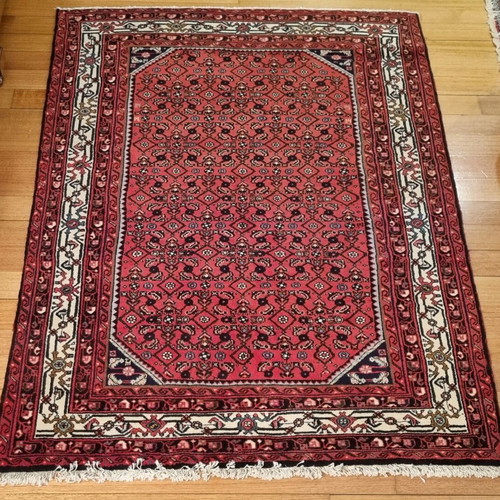 Wool Handmade Persian Rug 206x153 New