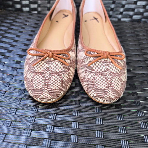 Coach Abigail ballerina flats size 40.5