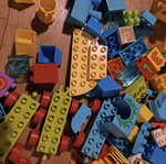 Building blocks with details, set of 100 pieces