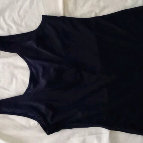 Esmara black one-piece swimsuit used, size 44