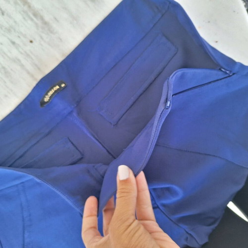 Blue suit pants large like new