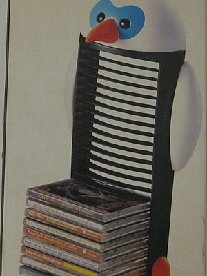 Θήκη για 24 CD Avec Penguin καινούργιο
