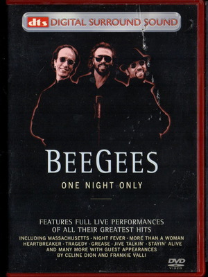 One Night Only BeeGees music DVD box set new