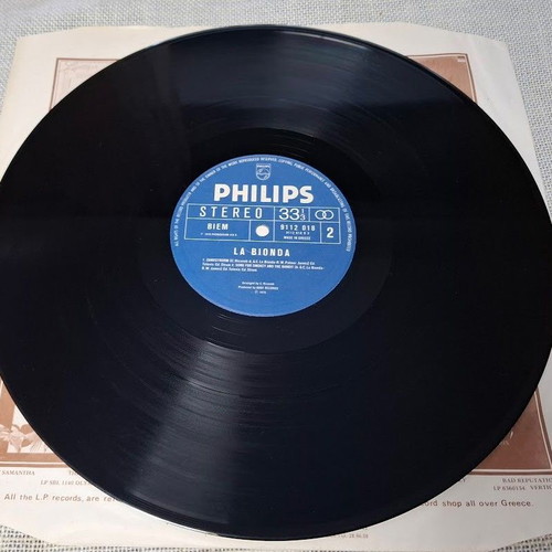 La Bionda LP used, electronic music