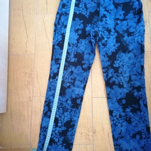 Banana Republic pants new, size UK12 US10 L, blue and black