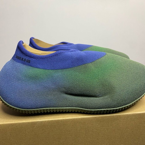 adidas gazelle silver green womens adidas Yeezy Knit RNR Faded Azure – YankeeKicks Online main image 0