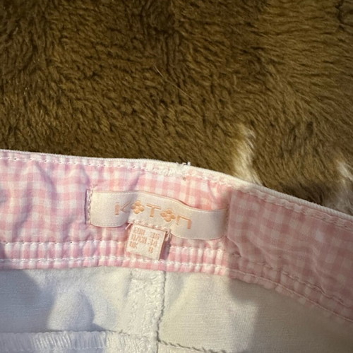 Mini skirt white like new, size S