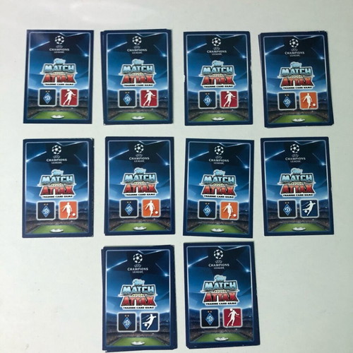 Match Attax 2015/16 Dynamo Kyiv set with Domagoj Vida and Miguel Veloso like new
