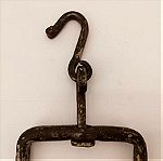  Γάντζος Μεσαίος Κρεοπώλη Φτιαγμένος στο Καμίνι Εποχής 1900