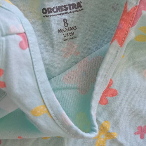 Dress Orchestra 8 years 128 cm used, multicolor turquoise