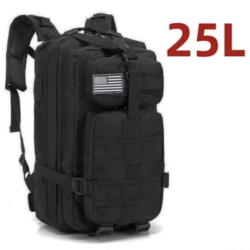Backpack 25 liters new, black