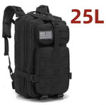 Backpack 25 liters new, black