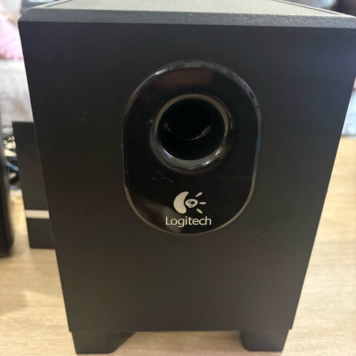 Logitech X-240 ηχεία υπολογιστή μεταχειρισμένα, σετ με subwoofer και χειριστήριο
