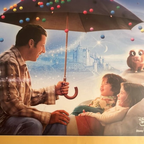 Bedtime Stories DVD like new, comedy with subtitles