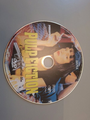 Pulp Fiction DVD σαν καινούργιο, μεταγλωττισμένο, δράσης κοινωνική