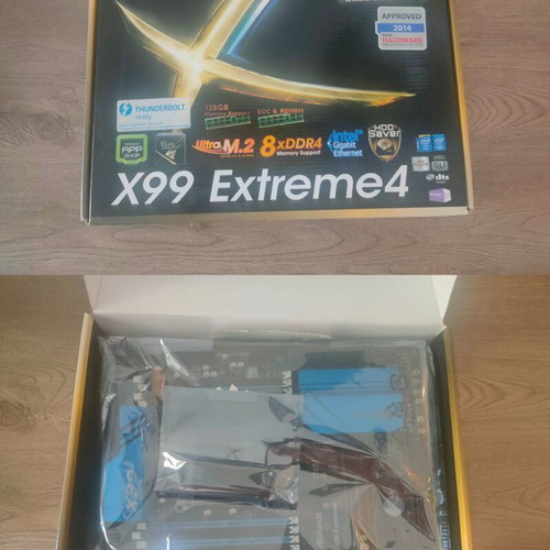 CPU i7-5820K with ASRock X99 Extreme4 motherboard and Arctic 240 AIO cooler used