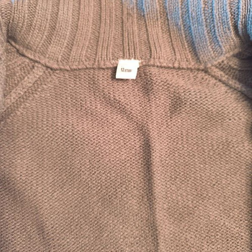 Woolen kids cardigan 12 years 152 cm like new, gray