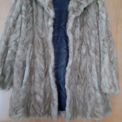 Caramel gold mink fur jacket like new