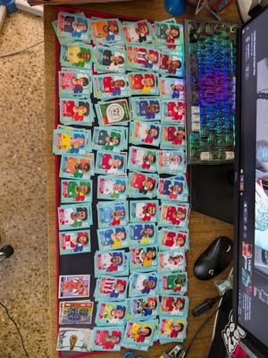 Panini FIFA World Cup 2026 stickers, 296 pieces