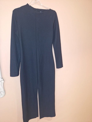 ZARA midi dress with slit size M like new, black