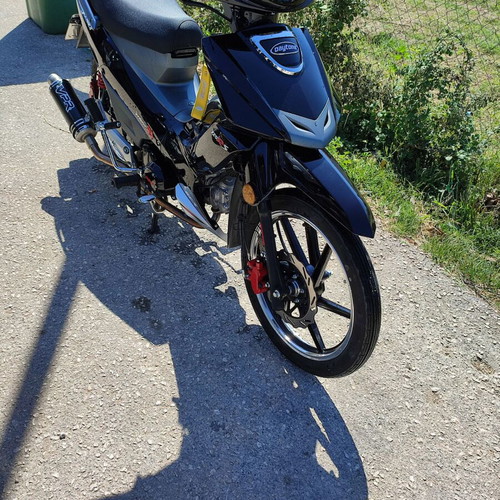 Daytona Sprinter 125cc 2023 like new, black Euro 5 moped