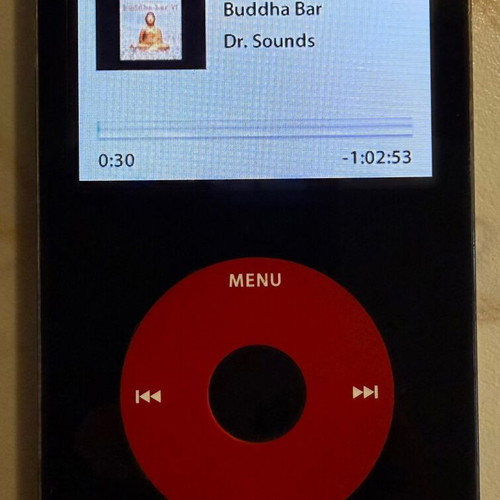 iPod 30GB U2 Special Edition used with Crystal Acoustics Soundbar