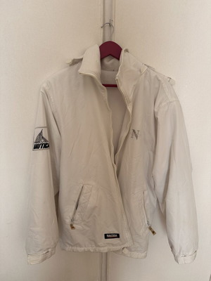 Nautica white reversible jacket used XXL