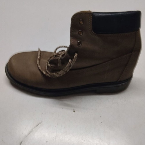 Leather boots like new, brown, size 46