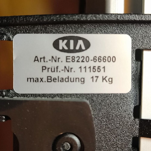 Bike Rack Hyundai / Kia OEM aluminum roof mount brand new