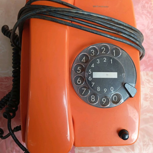 Siemens vintage telephone used, from the 70s