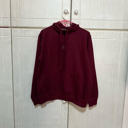 Women's sweatshirt used, burgundy, size M