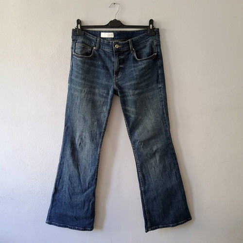 Zara Low Rise Bootcut Jeans Y2K Style EU40 New