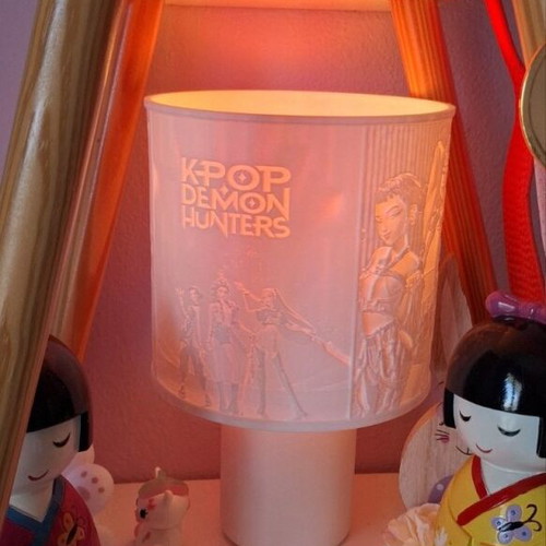 K-Pop Daemon hunders Indoor Lamp New RGB 3D PLA 27 cm
