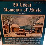  διπλός Δίσκος βινυλίου  50 great moments of music