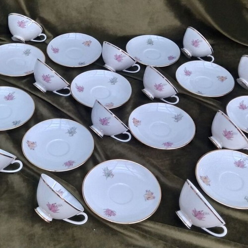 Vintage Fürstenberg porcelain coffee/tea set like new, 11 pieces