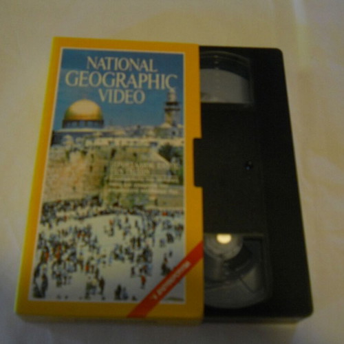 National Geographic Video Jerusalem Inside the Walls VHS tape used, documentary, subtitles