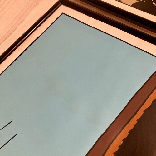 Hugo Pratt Corto Maltese 2 vintage silkscreen prints, 1990