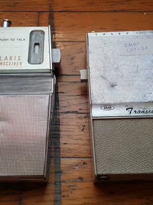 Sharp CBT-3A και Polaris Transceiver μεταχειρισμένα, vintage