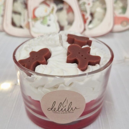 Soy Candle Melomakarono new, handmade, natural