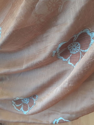 Curtains set 2,80×1,30 m new, two pieces sewn