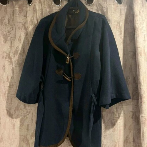 Passager coat black and brown like new, size XXL