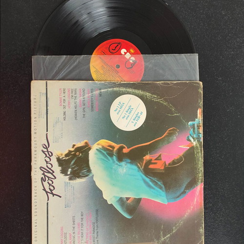 Footloose Original Soundtrack LP used, pop, vintage 1984