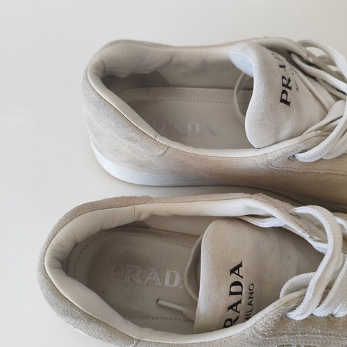 Prada Luxus Sneaker 4E3507 beige size 43 like new