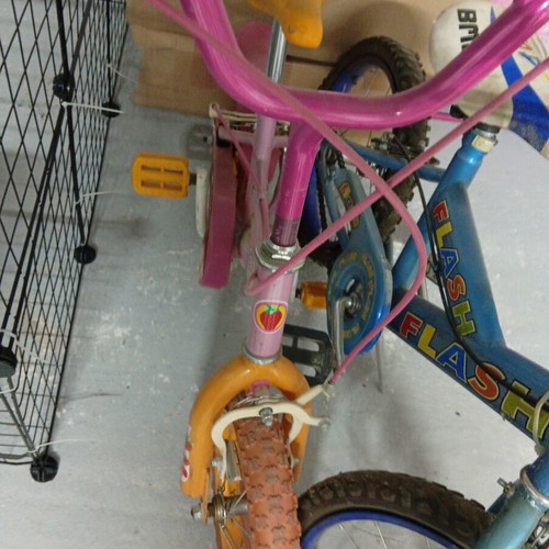 BMX детски велосипед употребяван, розов, нуждае се от боядисване