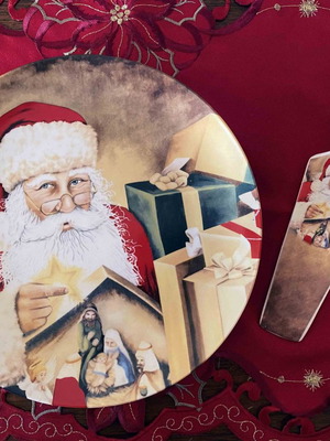 Χριστουγεννιάτικο σετ για το γιορτινό τραπέζι ολοκαίνουργιο