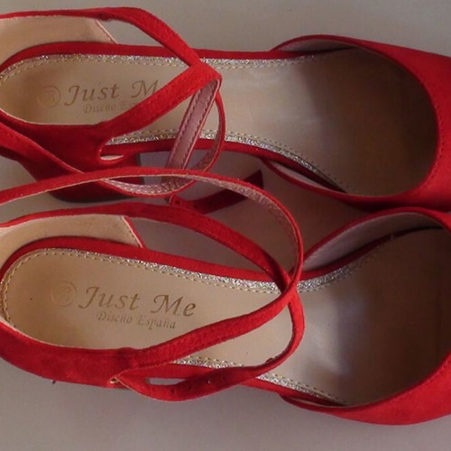 Red Pumps Size 38 New