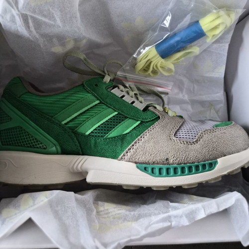 Adidas ZX 8000 Fresh Mint Tea sneakers, size 42, green