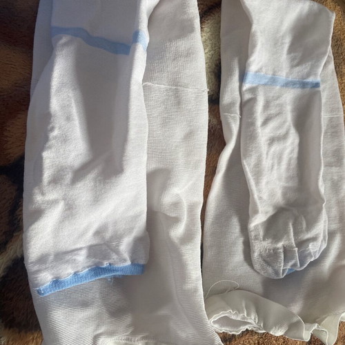 Surgical stockings used, postoperative XL