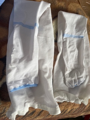 Surgical stockings used, postoperative XL
