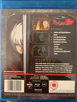 Devil May Cry Blu-Ray Box Set used, complete anime manga series